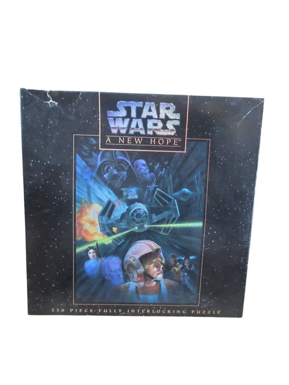 Star Wars A New Hope 550 Piece Jigsaw Puzzle Milton Bradley 1995